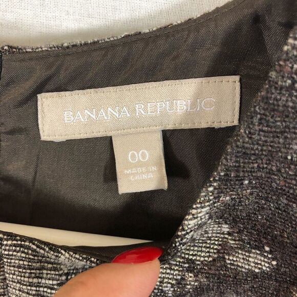 Banana Republic Wool Blend Sheath Dress Size 00‎ - Picture 6 of 14